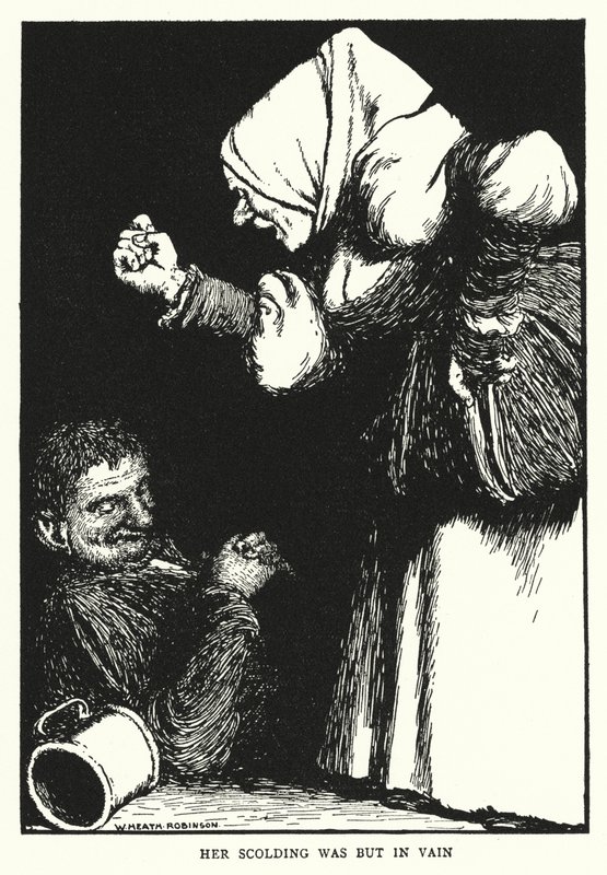 Ihr Schimpfen war vergeblich von William Heath Robinson