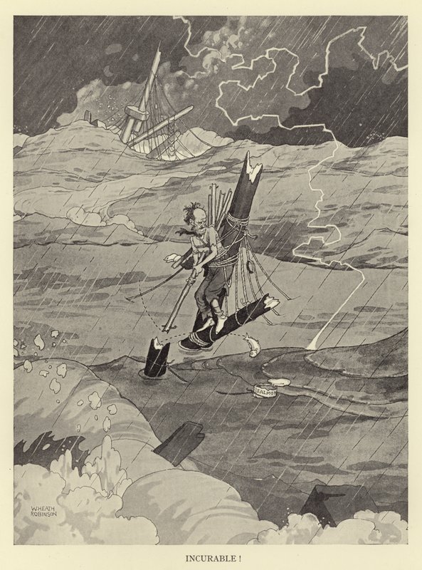 Unheilbar von William Heath Robinson
