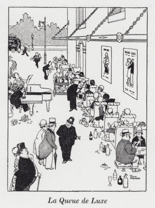 Die Luxus-Schlange von William Heath Robinson