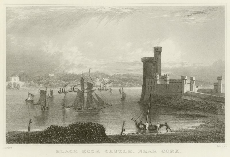 Black Rock Castle von William Henry Bartlett