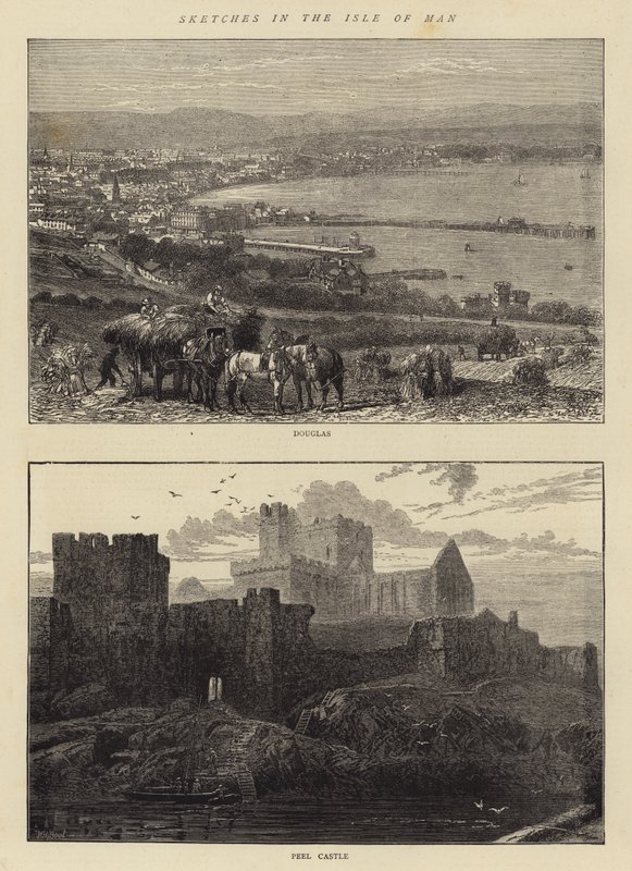 Skizzen auf der Isle of Man von William Henry James Boot