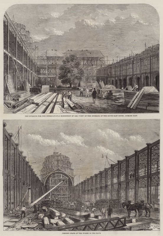 Das Ausstellungsgebäude in South Kensington von William Henry Prior