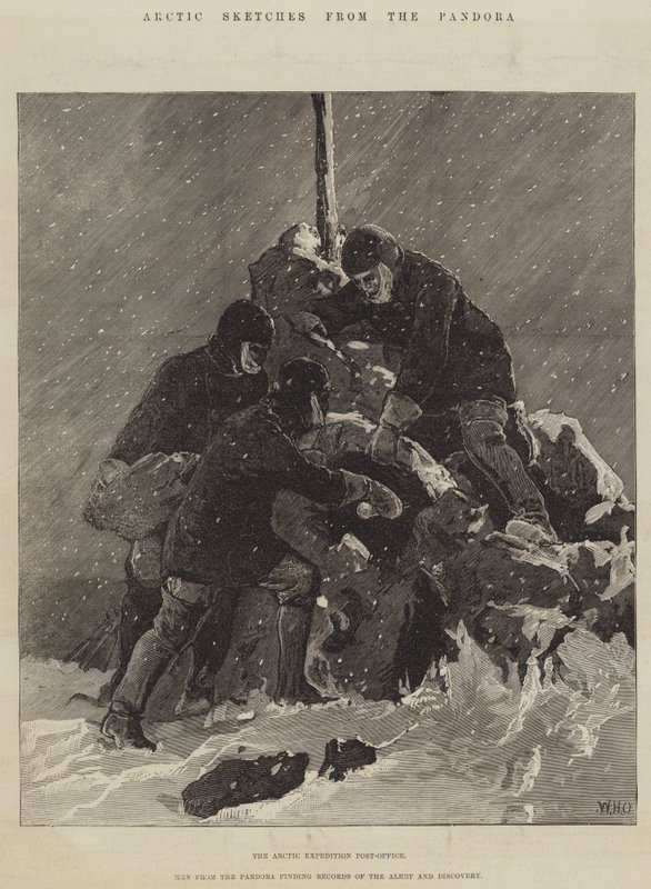 Arktische Skizzen von der Pandora von William Heysham Overend