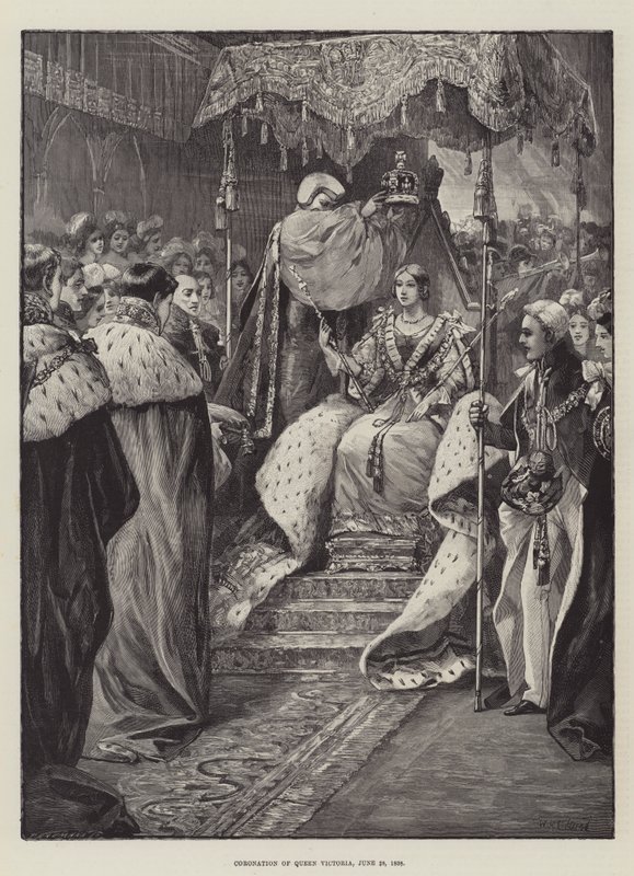 Krönung von Königin Victoria von William Heysham Overend