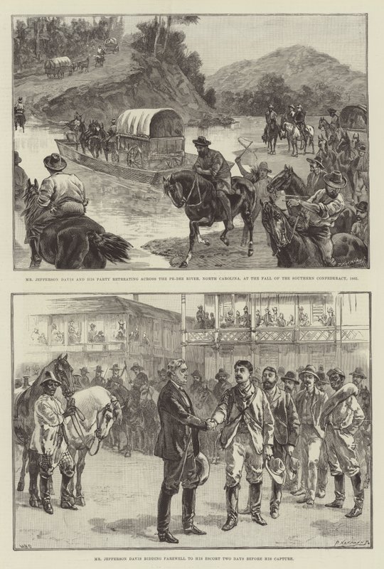 Szenen aus dem Leben von Jefferson Davis von William Heysham Overend