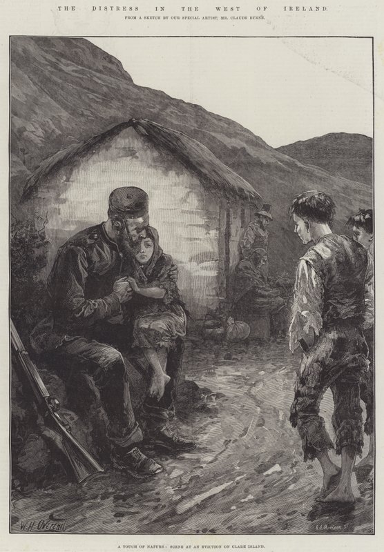 Die Not im Westen Irlands von William Heysham Overend