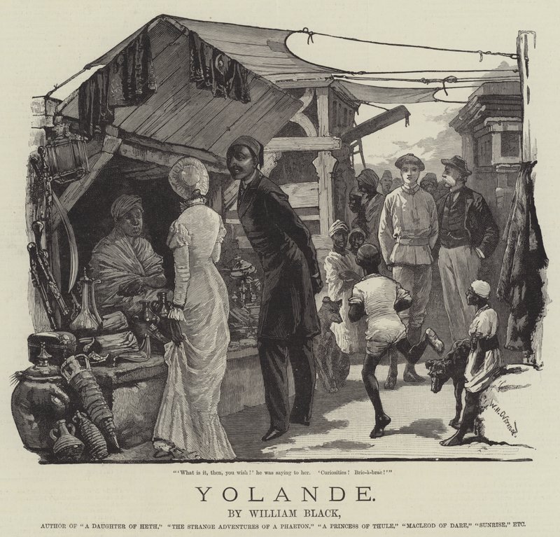 Yolande, von William Black von William Heysham Overend