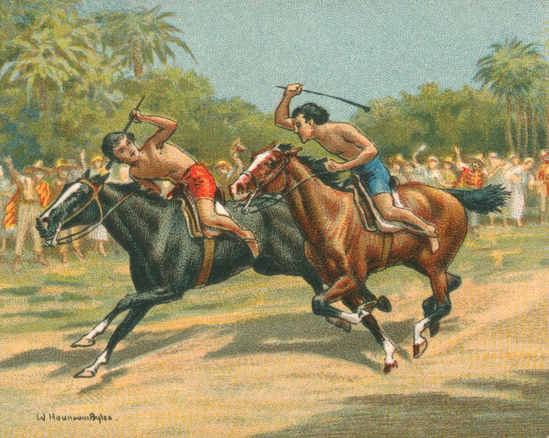 Historische und moderne Rennen, Rennen in Paraguay von William Hounsom Byles