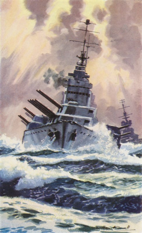 Britisches Kriegsschiff von William John Patton McDowell