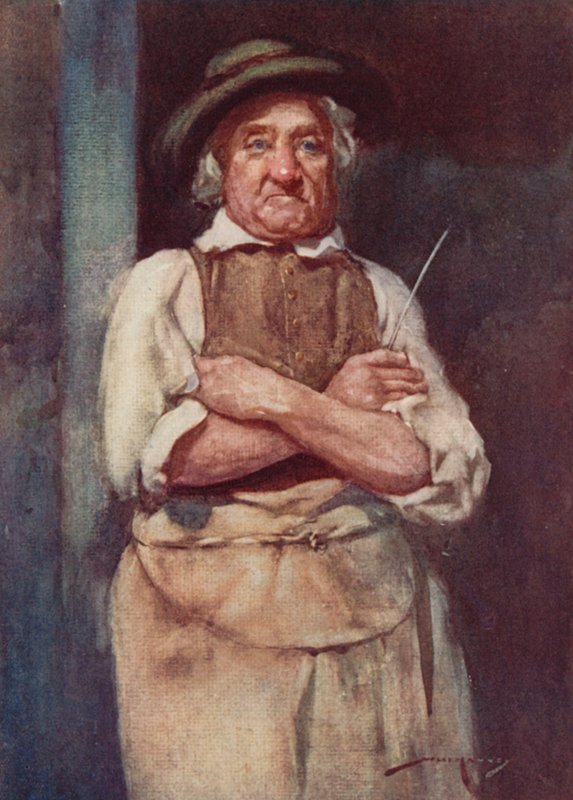 Illustration für Das verlassene Dorf von Oliver Goldsmith von William Lee Hankey