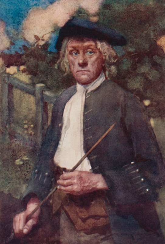 Illustration für Das verlassene Dorf von Oliver Goldsmith von William Lee Hankey