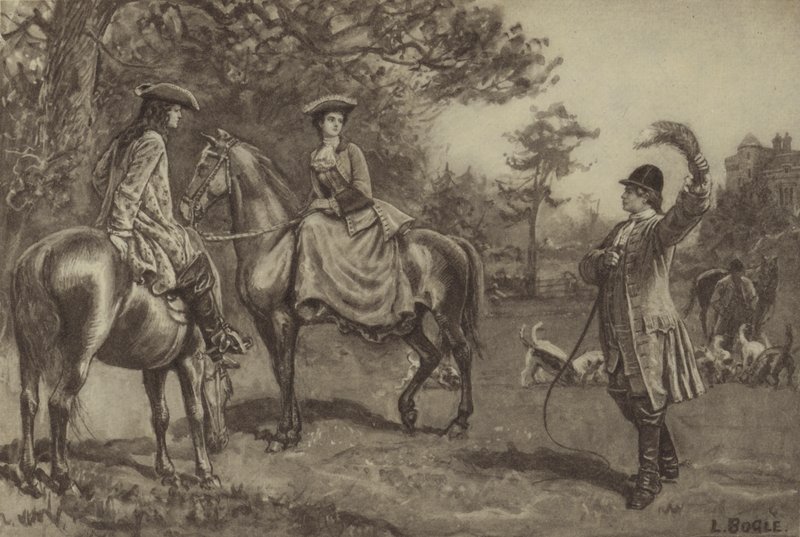 Erstes Treffen von Frank mit Die Vernon von William Lockhart Bogle