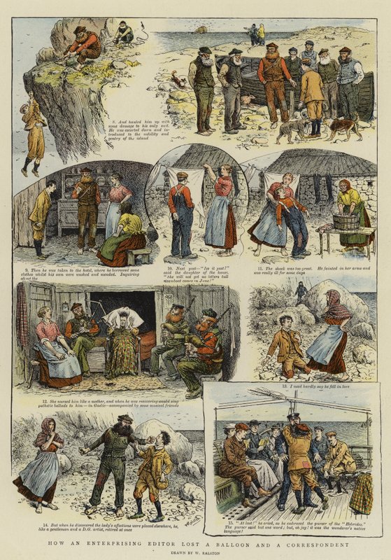 Wie ein unternehmungslustiger Redakteur einen Ballon und einen Korrespondenten verlor von William Ralston