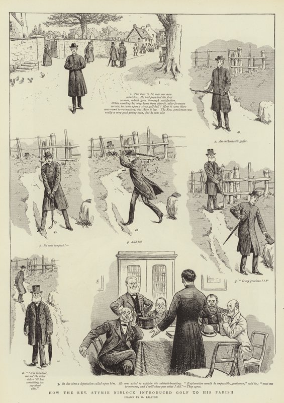 Wie der Reverend Stymie Niblock Golf in seiner Gemeinde einführte von William Ralston