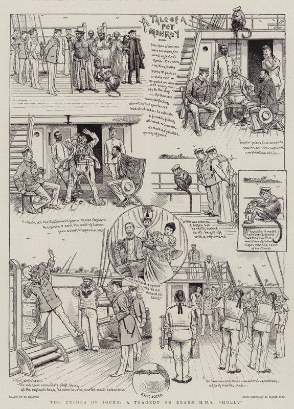 Die Verbrechen von Jocko, eine Tragödie an Bord der HMS Holly von William Ralston