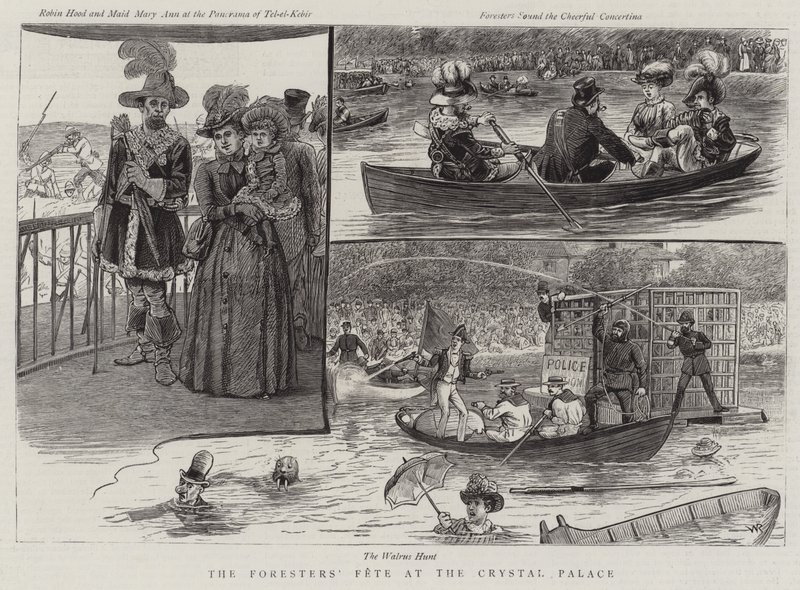 Das Fest der Förster im Crystal Palace von William Ralston