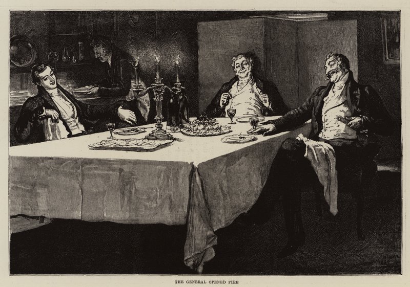 Illustration für Thirlby Hall, von W E Norris von William Small
