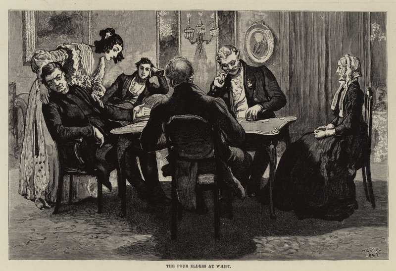 Illustration für Thirlby Hall, von W. E. Norris von William Small