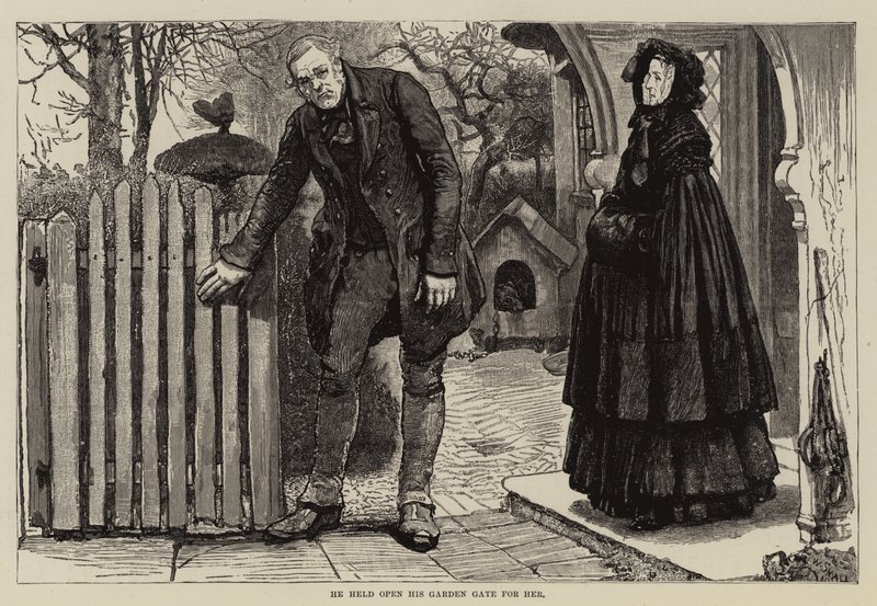 Illustration für Thirlby Hall, von W.E. Norris von William Small
