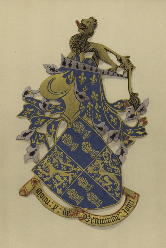 Sir John Beaumont, Lord Beaumont, 1393-1396 von William St John Hope
