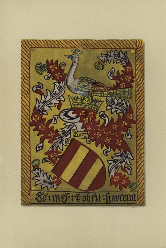 Sir Robert Harcourt, 1461-1470 von William St John Hope