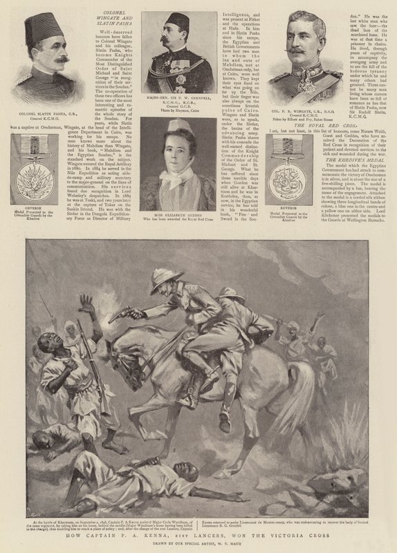 Wie Captain P A Kenna, 21st Lancers, das Victoria-Kreuz gewann von William T. Maud