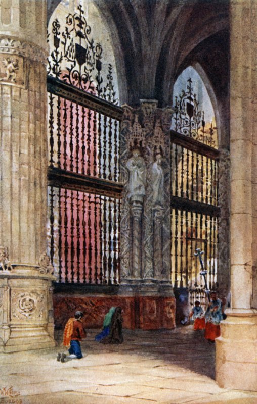 Burgos, die Capilla Mayor von William Wiehe Collins