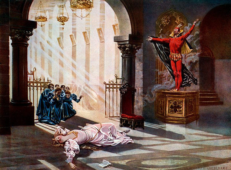 Faust, Akt IV Szene V von William de Leftwich Dodge