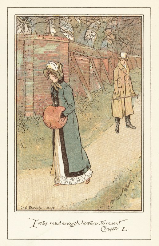 Illustration zu Jane Austens Emma von after Charles Edmund Brock