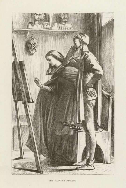 Illustration für Romola von George Eliot von after Frederic Leighton