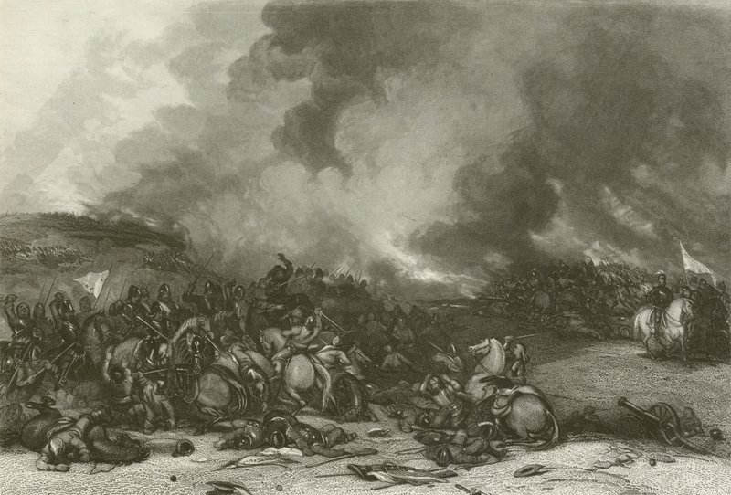 Schlacht von Naseby von after George Cattermole