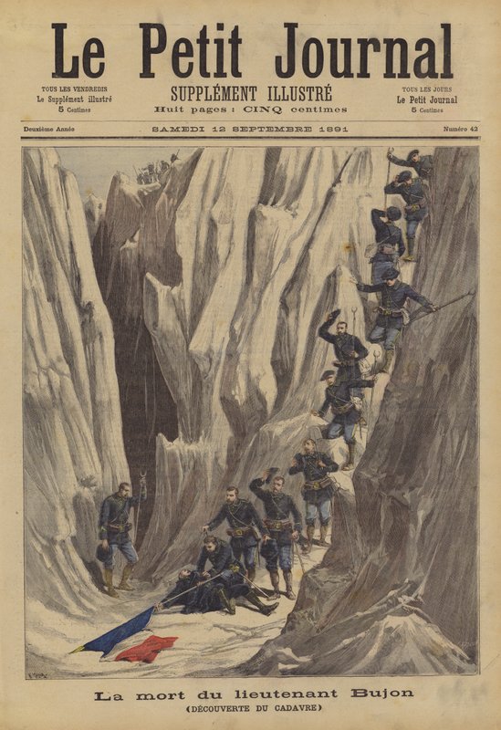 Der Tod von Leutnant Bujon von after Henri Meyer
