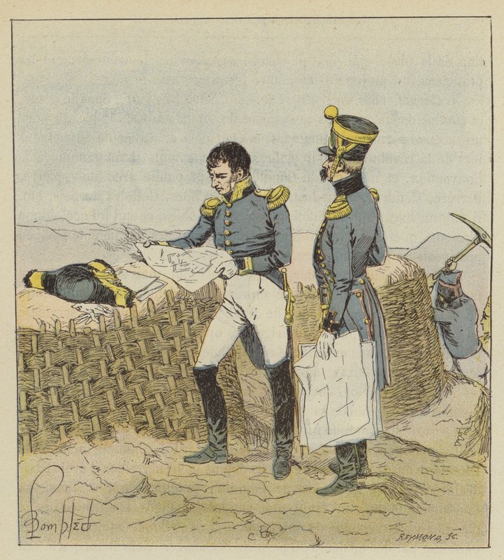 Carnot bat um Dienst, die Stadt Angers wurde ihm anvertraut von after Louis Charles Bombled