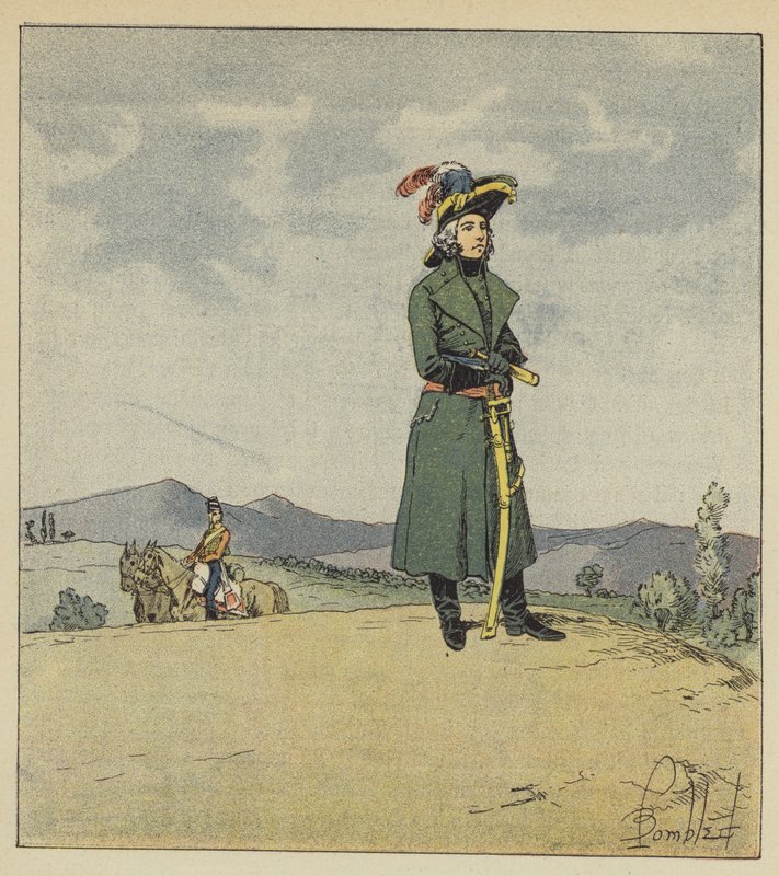 Hoche war noch sehr jung, aber er gab viel Hoffnung von after Louis Charles Bombled