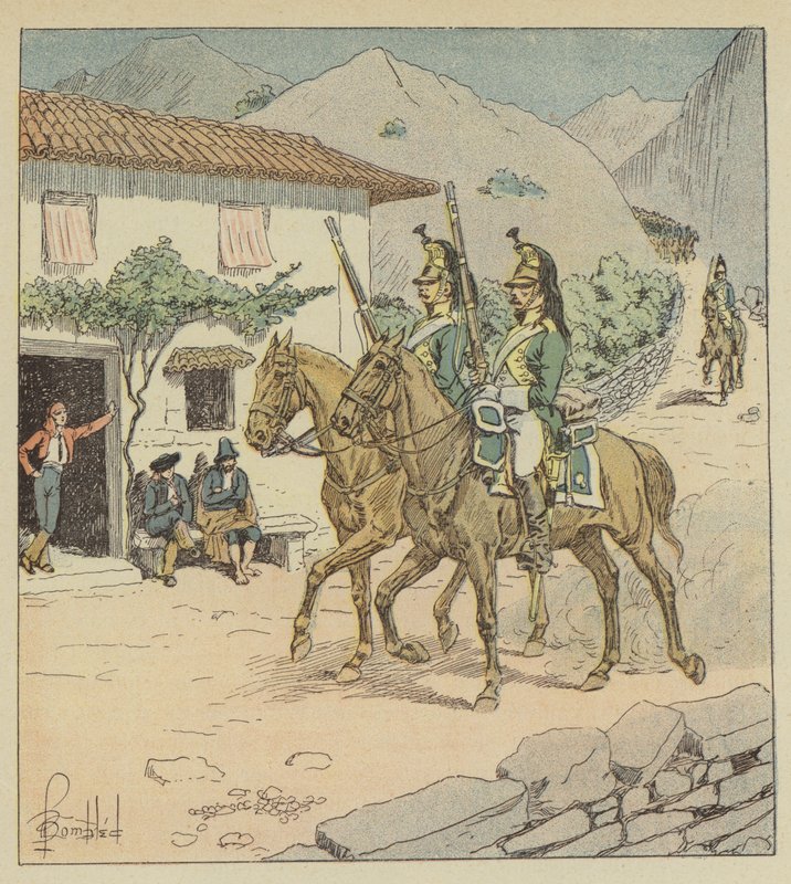 Meine Truppen befanden sich bereits im Herzen Spaniens von after Louis Charles Bombled
