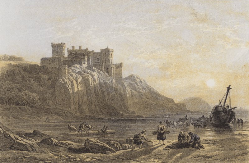 Schloss Culzean von after William Leighton Leitch