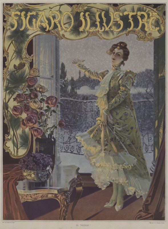 Es schneit von after William de Leftwich Dodge