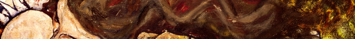 Die Umarmung, 1917 (Egon Schiele), Detail: Ineinander geschmiegte Köpfe
