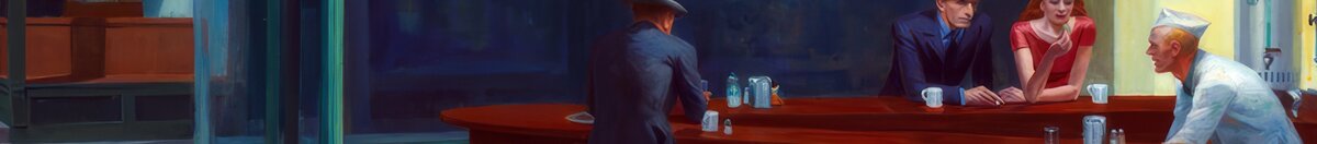Nachtschwärmer (Edward Hopper), Detail: Einsamer Gast von hinten