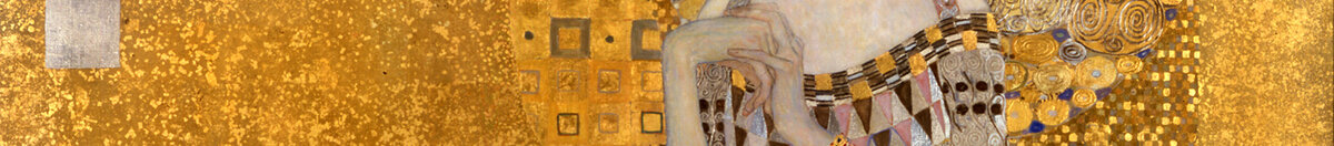 Adele Bloch-Bauer (Gustav Klimt), Detail: Verschränkte Hände