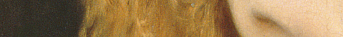 Lilith (John Collier), Detail: Rotgoldenes Haar