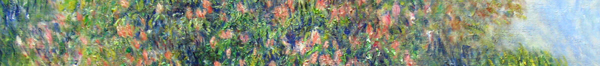 Blühender Kastanienbaum (Pierre-Auguste Renoir), Detail: Blühende Baumkrone