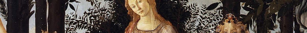 Der Frühling (Sandro Botticelli), Detail: Venus im Zentrum