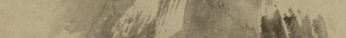 Haboku-Sansui (Toyo Sesshu), Detail: Felsklippe in Haboku-Technik