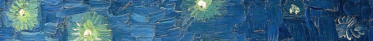 Sternennacht über der Rhône (Vincent van Gogh), Detail: Sternenhimmel mit Großem Wagen