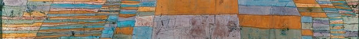 Haupt- und Nebenwege (Paul Klee), Detail: Zentraler Hauptweg