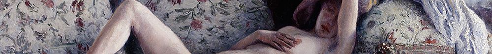 Nackt auf einer Couch (Gustave Caillebotte)