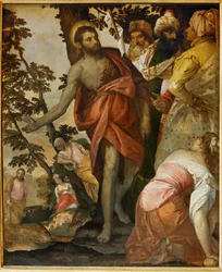 Johannes der Täufer predigt