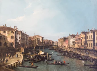 Ansicht von Venedig vom Canal Grande
