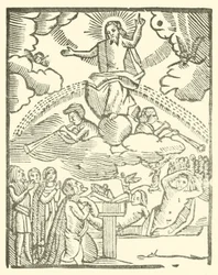 Illustration für The Roxburghe Ballads (Holzschnitt)